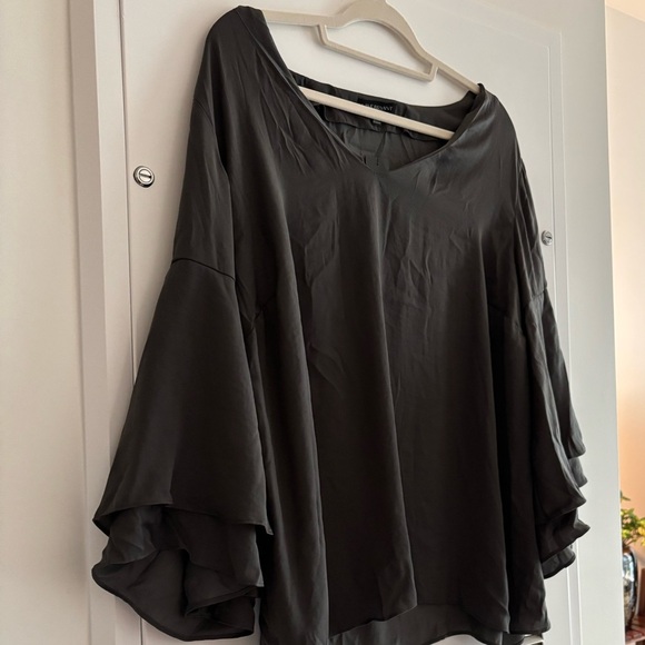 Lane Bryant | NWT Women’s Blouse, Gray, Size 22/24 - Picture 2 of 6